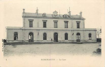 .CPA FRANCE 41 "Romarantin, La gare"