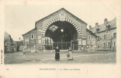 .CPA FRANCE 41 "Romarantin, La Halle aux grains"