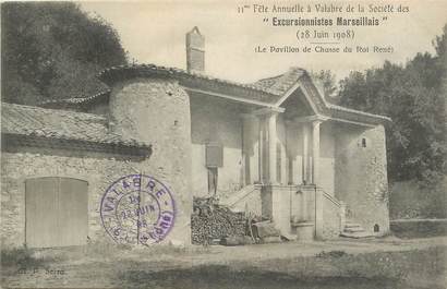 CPA FRANCE 13 "Valabre, 11ème Fête annuelle de la Société des Excursionnistes Marseillais, 1908"