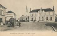 41 Loir Et Cher .CPA  FRANCE 41 "Santenay, La place de l'église"