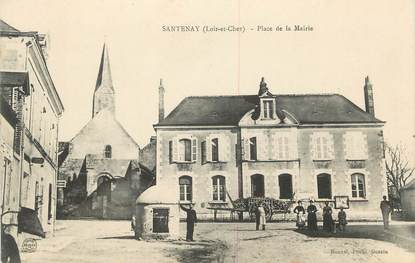 .CPA  FRANCE 41 "Santenay, Place de la Mairie"