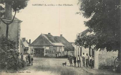 .CPA  FRANCE 41 "Santenay, Rue d'Herbault"