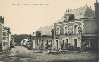 .CPA  FRANCE 41 "Santenay, Rue de Dame Marie "