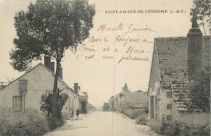 .CPA  FRANCE 41 "Saint  Amand de Vendome"