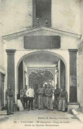 .CPA  FRANCE 41 "  Vendome,  Entrée du Quartier Rochambau"