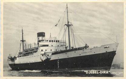   CPSM BATEAU / PAQUEBOT  "Le DJEBEL DIRA"