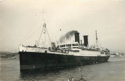   CPSM BATEAU / PAQUEBOT   "Le ATHOS II"