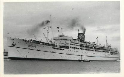 CPSM BATEAU / PAQUEBOT / COMMERCE "Le DJENNE"