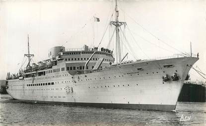  CPSM BATEAU / PAQUEBOT / COMMERCE  "La MARSEILLAISE"