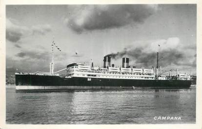  CPSM BATEAU / PAQUEBOT / COMMERCE  "Le CAMPANA"