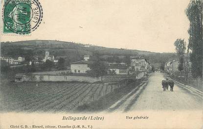 .CPA FRANCE 42 " Bellegarde, Vue générale"