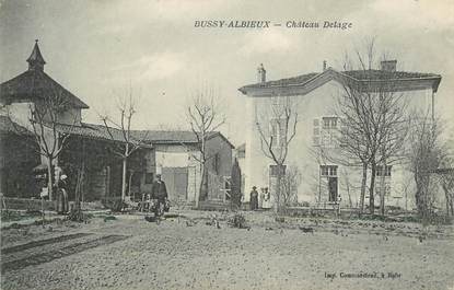 .CPA FRANCE 42 " Bussy Albieux, Château Delage"