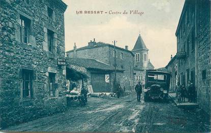 .CPA FRANCE 42 " Le Bessat, Centre du village"