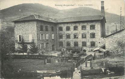 .CPA FRANCE 42 " Bourg Argental, Usine Chomel"