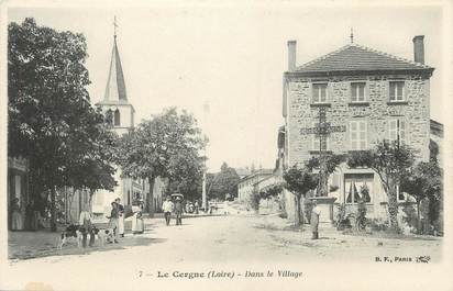 .CPA FRANCE 42 " Le Cergne, Le village"