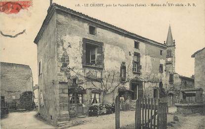 .CPA FRANCE 42 "Crozet, Maison du XVème siècle"