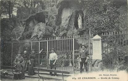 .CPA FRANCE 42 "Le Chambon, Grotte de Cotatay"
