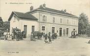 42 Loire .CPA FRANCE 42 "Charlieu, La gare"