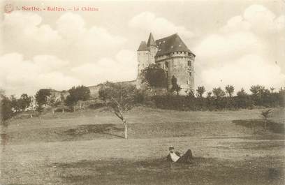 .CPA FRANCE 72 "Ballon, Le château"