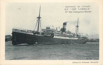  CPA  BATEAU / PAQUEBOT / COMMERCE "Le Cap Varella" / Cie des Chargeurs réunis