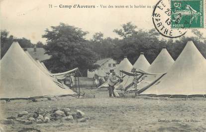 .CPA FRANCE 72 "Auvours, Le camp"