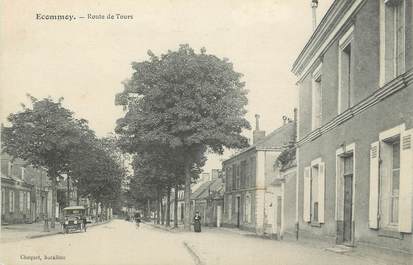 .CPA FRANCE 72 "Ecommoy, Route de Tours"