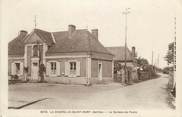 72 Sarthe .CPA FRANCE 72 "La Chapelle Saint Rémy, Le bureeau de Poste"