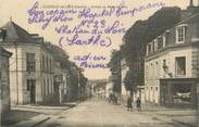 72 Sarthe .CPA FRANCE 72 "Château du Loir, Arrivée au point du jour"