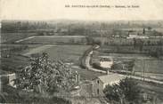 72 Sarthe .CPA FRANCE 72 "Château du Loir, Bannes"/STADE