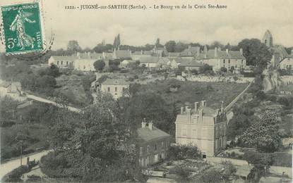 .CPA FRANCE 72 "Juigné sur Sarthe, Le Bourg vu de la Croix Ste Anne"
