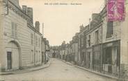 72 Sarthe .CPA FRANCE 72 "Le Lude, Rue basse"