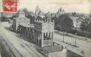 72 Sarthe .CPA FRANCE 72 "La Ferté Bernard, Gare des tramways et vue panoramique"