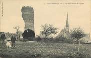 28 Eure Et Loir CPA FRANCE 28 "Gallardon, le vieux donjon et l'Eglise"