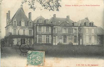 .CPA FRANCE 72 "Moire, Le château"