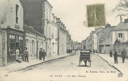 .CPA FRANCE 72 "Le Mans, Rue de Chanzy"