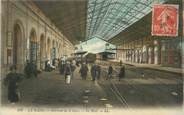 72 Sarthe .CPA FRANCE 72 "Le Mans, Intérieur de la gare"