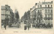 72 Sarthe .CPA FRANCE 72 "Le Mans, Avenue Thiers"