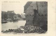 72 Sarthe .CPA FRANCE 72 "Mamers, Catastrophe  du 07 juin 1904, rue des Ormeaux "