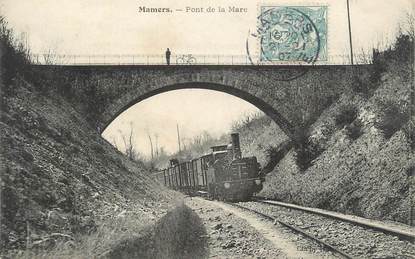 .CPA FRANCE 72 "Mamers, Pont de la Marc"