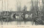 72 Sarthe .CPA FRANCE 72 "Pont de Braye, La Braye"