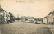 72 Sarthe .CPA FRANCE 72 "Poillé, Place de l'église"