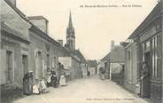 72 Sarthe .CPA FRANCE 72 "St Marc la Brière, Rue du Château"