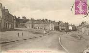 72 Sarthe .CPA FRANCE 72 " Sillé le Guillaume, Place du marché aux bestiaux"