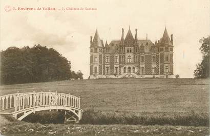 .CPA FRANCE 72 " Environs de Vallon, Château de Resteau"