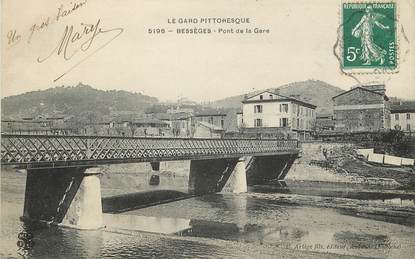 CPA FRANCE 30 "Bessèges, Pont de la Gare"