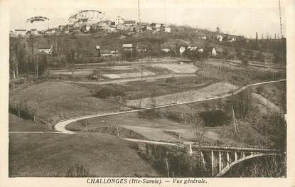 .CPA FRANCE 74 " Challonges, Vue générale"