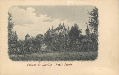 .CPA FRANCE 74 " Marlioz, Le château"
