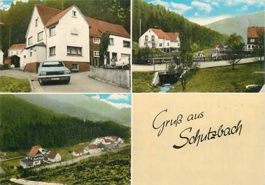 CPSM ALLEMAGNE "Gruss aus Schutzbach"