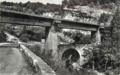 .CPSM  FRANCE 74 " Douattes, Le pont"