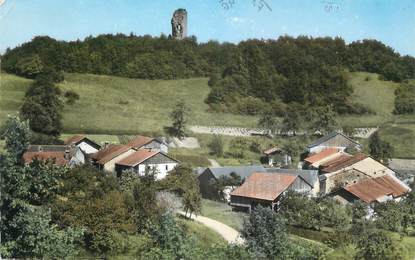 .CPSM  FRANCE 74 " Langin, les granges et la tour"/USAGE TARDIF